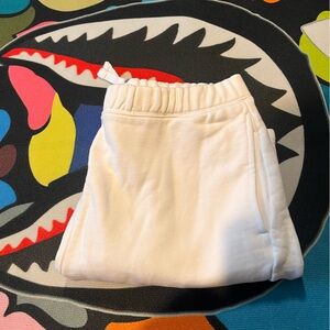 H&M White Athletic Shorts
